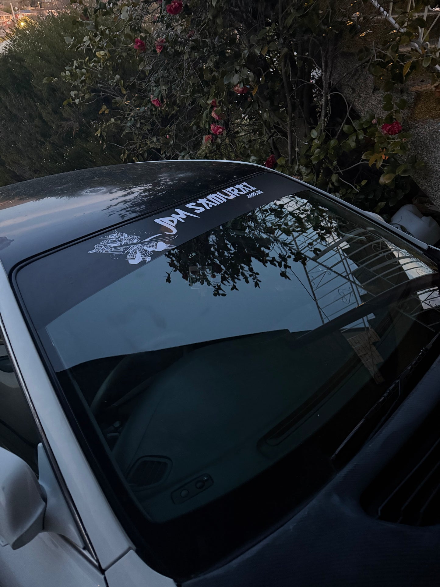 Samurai Windshield Banner