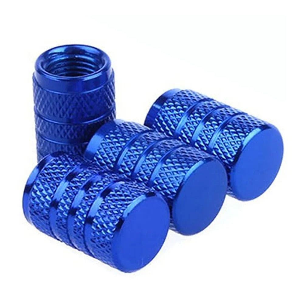 Set of Aluminium Tire Valve Stem Cap Cover