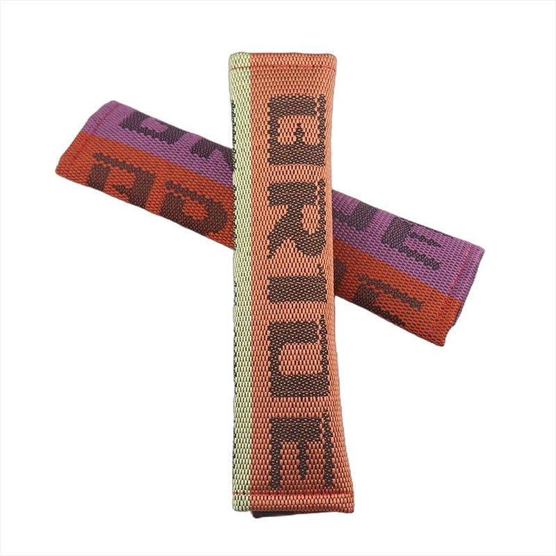 BRIDE Embroidment Safety Seat Belt Cover Pair