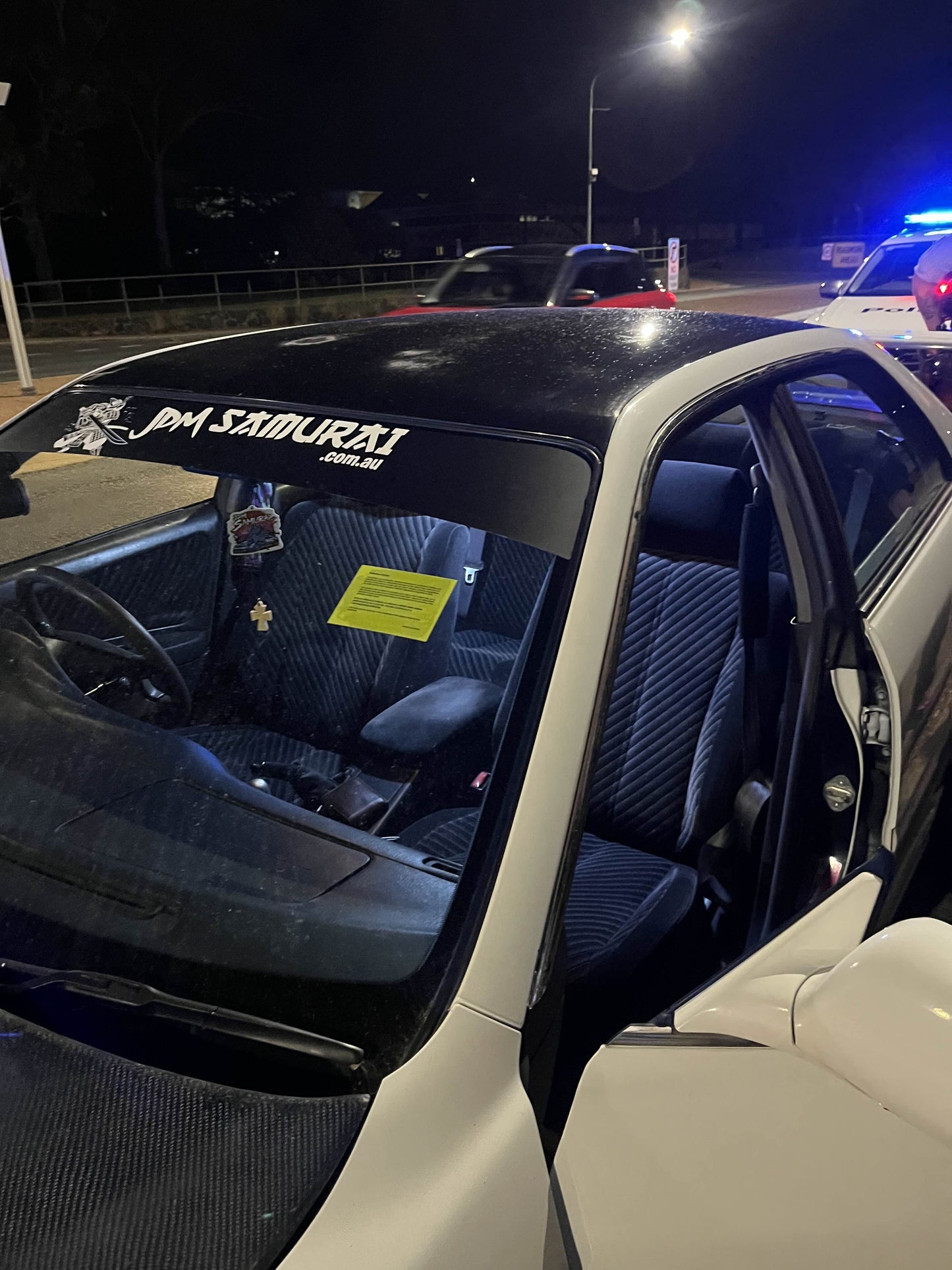 Samurai Windshield Banner