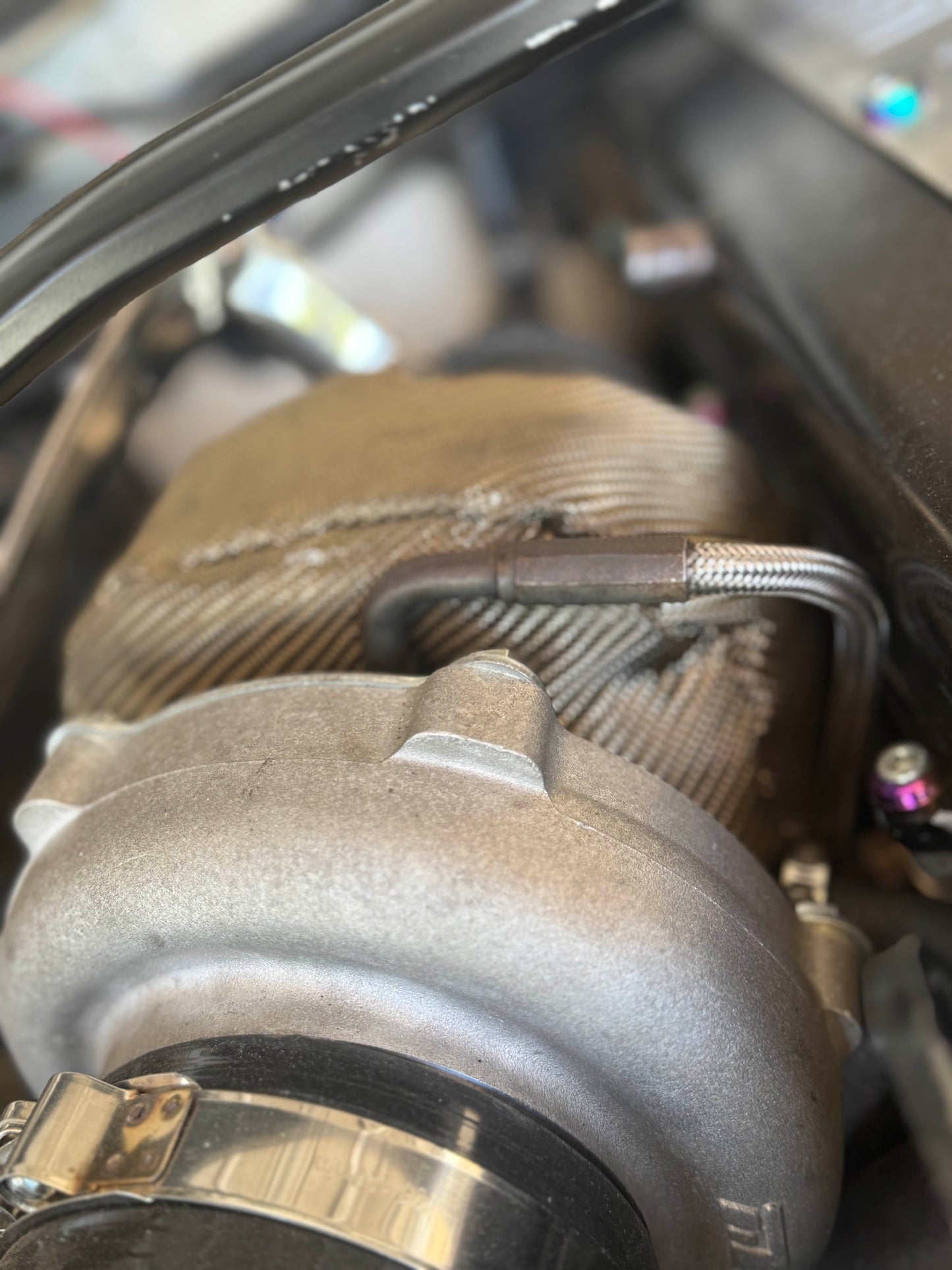 Turbo Blanket T3 Flange