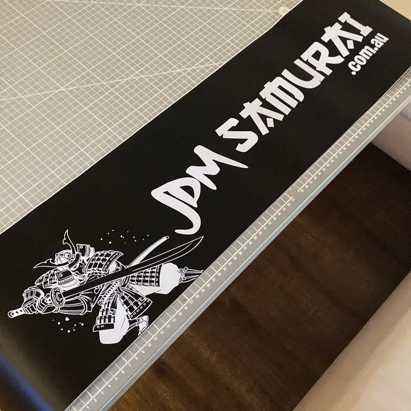 Samurai Windshield Banner