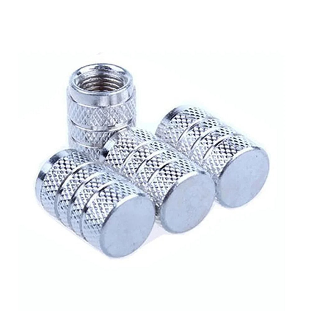 Set of Aluminium Tire Valve Stem Cap Cover