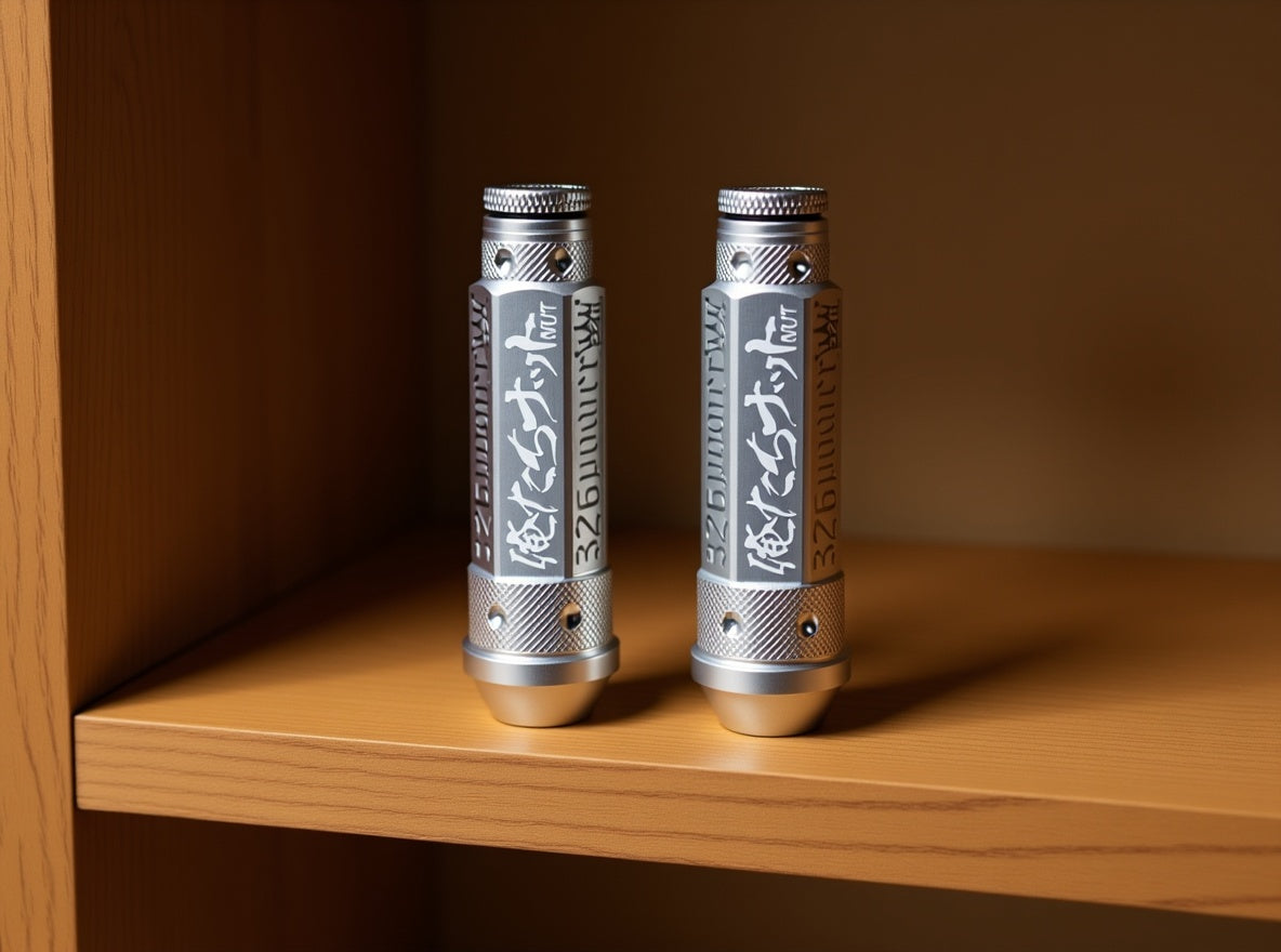 326 Power Lug Nuts 80mm Large Silver